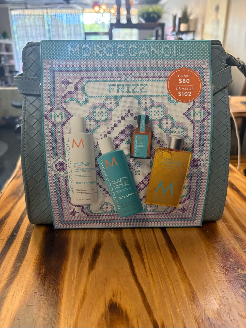 Moroccanoil Frizz Control Travel Kit New
